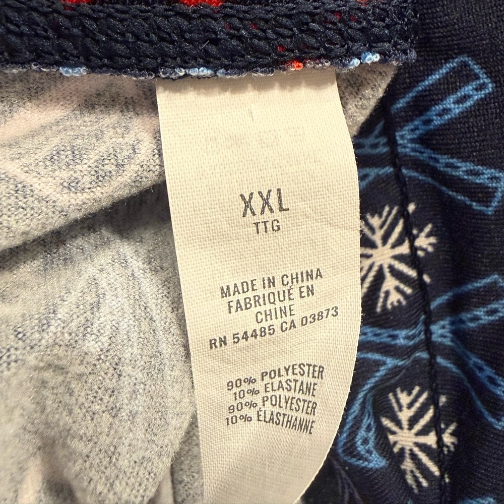 Aerie Chill Play Move High Waisted Fair Isle Winter Jogger Leggings Size XXL - Picture 6 of 7